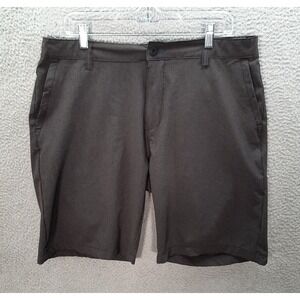 Burnside Board Shorts Mens 36 Gray Surfer Skater BMX Grunge Thrasher Beach Y2K